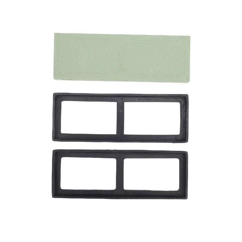 Sharpening Stone Dual Sided 1000 3000 Grit Whetstone With Anti Slip Base For Scissors Chisels Axes Green White by China Dropship