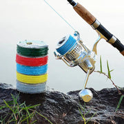 Braided Fishing Line 4 Strands Stronger Multifilament PE Braid Wire 1#15LB 100m by dealonline.co.nz