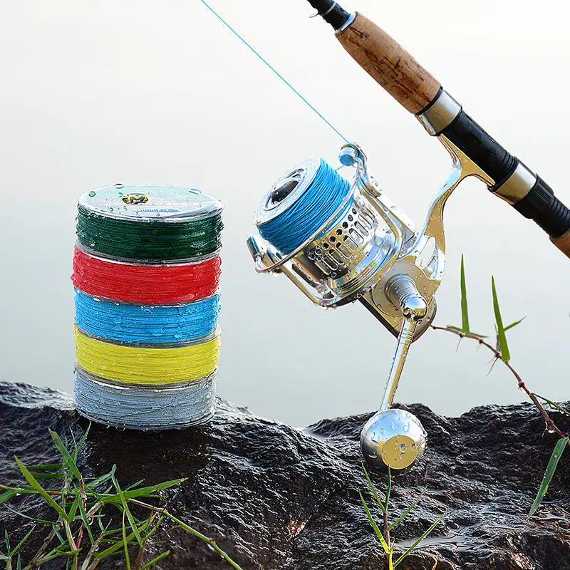 Braided Fishing Line 4 Strands Stronger Multifilament PE Braid Wire 1#15LB 100m by dealonline.co.nz