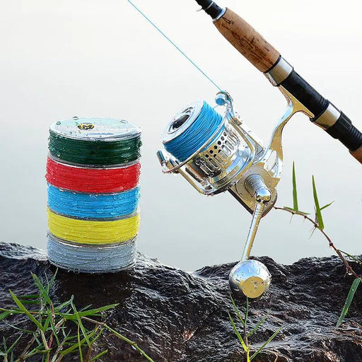 Braided Fishing Line 4 Strands Stronger Multifilament PE Braid Wire 1#15LB 100m by dealonline.co.nz
