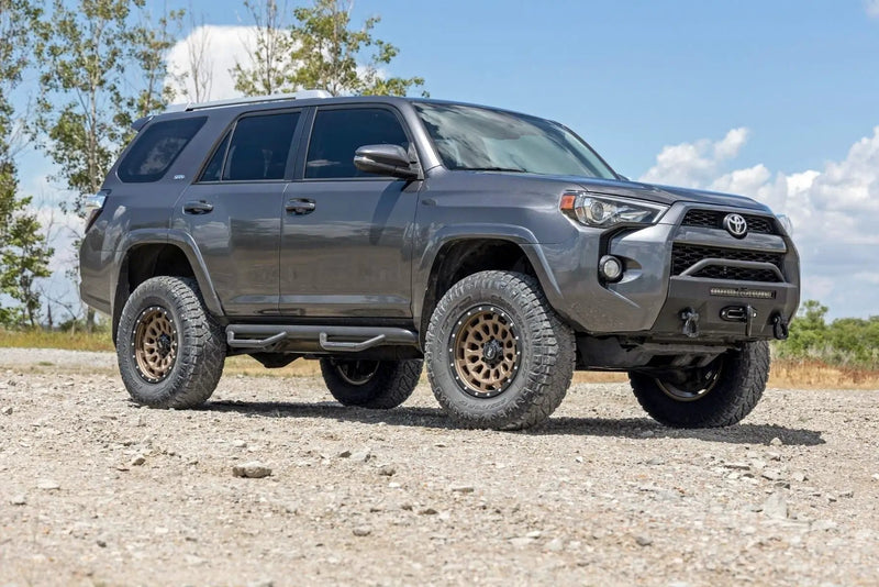 Rough Country 87 Series Wheel Simulated Beadlock Bronze/Black by Magwarehouse.com