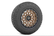 Rough Country 87 Series Wheel Simulated Beadlock Bronze/Black by Magwarehouse.com