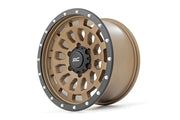 Rough Country 87 Series Wheel Simulated Beadlock Bronze/Black by Magwarehouse.com
