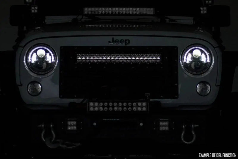 50 Inch Black Series LED Light Bar Curved Dual Row Cool White DRL by Magwarehouse.com