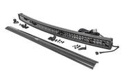 50 Inch Black Series LED Light Bar Curved Dual Row Cool White DRL by Magwarehouse.com