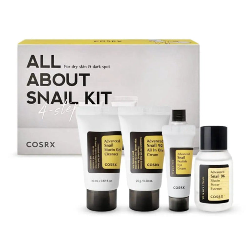COSRX All About Snail Kit (4-Step Travel Set) by Poppy Gifts