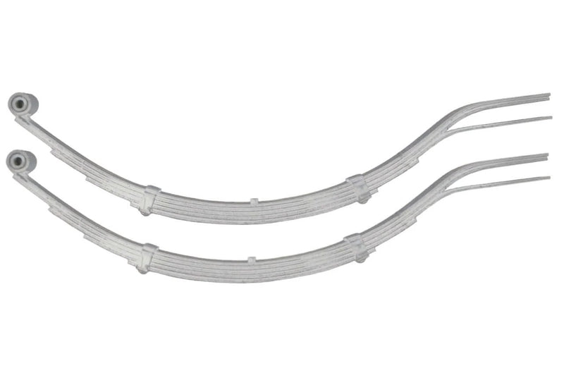 Trojan Multi-Leaf Slipper -1900kg Long - Pair - Long series multi-leaf slipper springs with Dacromet coating.
