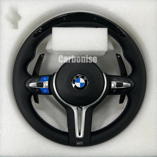 BMW Steering Wheel (Full Leather) @18 by CARBONISE
