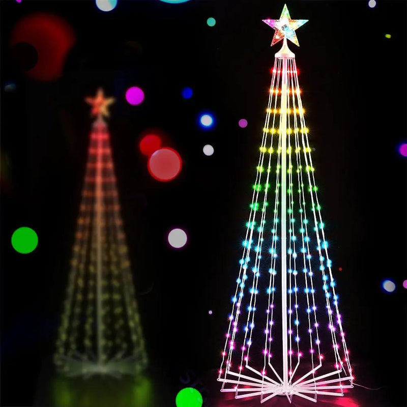 SportZone.co.nz Occasions > Christmas > Christmas Trees Jingle Jollys Christmas Tree 1.8m 265 RGB LED Fairy Lights Xmas Trees Decoration Jingle Jollys Christmas Tree 1.8m 265 RGB LED Fairy Lights Xmas Trees Decoration