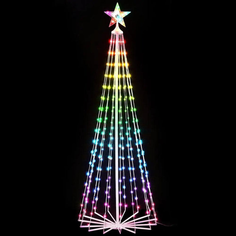 SportZone.co.nz Occasions > Christmas > Christmas Trees Jingle Jollys Christmas Tree 1.8m 265 RGB LED Fairy Lights Xmas Trees Decoration Jingle Jollys Christmas Tree 1.8m 265 RGB LED Fairy Lights Xmas Trees Decoration