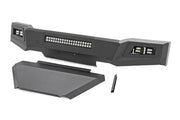 High Clearance Front Bumper LED Lights & Skid Plate Chevy Silverado 1500 (19-22) by Magwarehouse.com