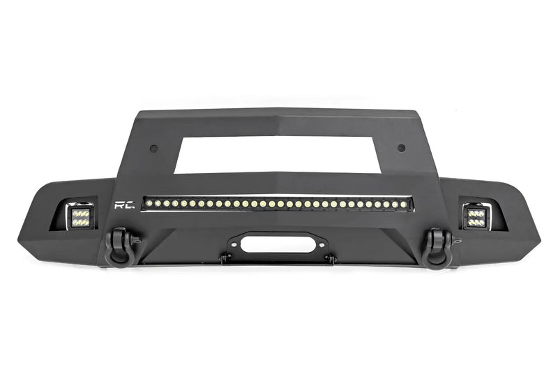Hidden Winch Bumper 19-22 Chevy Silverado 1500 2WD/4WD Rough Country by Magwarehouse.com