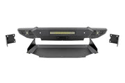 High Clearance Front Bumper LED Lights & Skid Plate Ram 1500 (19-24) by Magwarehouse.com