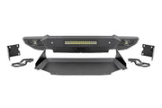 High Clearance Front Bumper LED Lights & Skid Plate Ram 1500 (19-24) by Magwarehouse.com