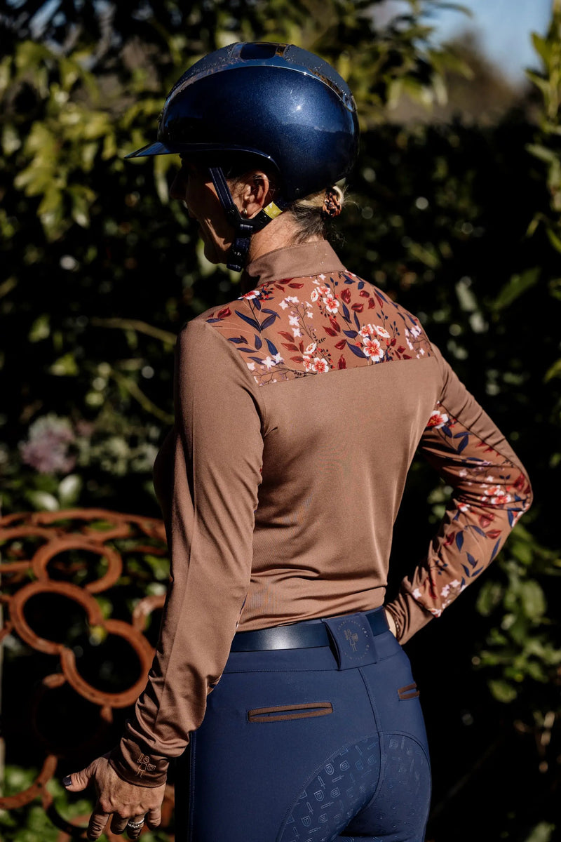 Walnut 1/4 Floral Base Layer by The Brave Pants Company
