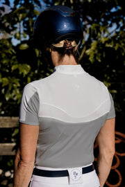 Pastel Grey Short Sleeve Shirt by The Brave Pants Company