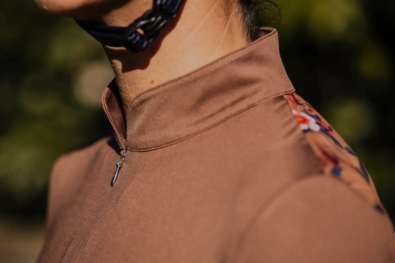 Walnut 1/4 Floral Base Layer by The Brave Pants Company