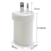 2 Port USB Phone Charger 5V 2A Dual USB Wall Charging AC Adapter NZ Plug by salelink.co.nz
