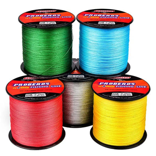 40LB 500m Braided Fishing Line 4 Strands Stronger Multifilament PE Braid Wire 4.0 by dealonline.co.nz