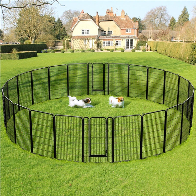 120cm Tall Dog Playpen Panels by Yaheetech
