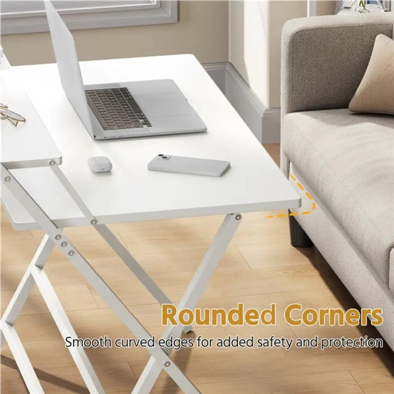Foldable Computer Desk by Yaheetech