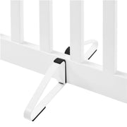 Indoor Pet Barrier for Doorway Dog Pen Wooden Pet Gate by Yaheetech