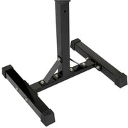 Yaheetech Pair of Adjustable Squat Rack Standard 45-70 Inch Solid Steel Squat Stand Pair of Adjustable Squat Rack Standard 45-70 Inch Solid Steel Squat Stand