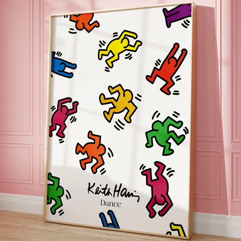 Keith Haring Dance by Blank Wall Print Shop