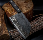 Stainless Steel Meat Cleaver Chef's Knife Cleaver Logo press print by China Dropship