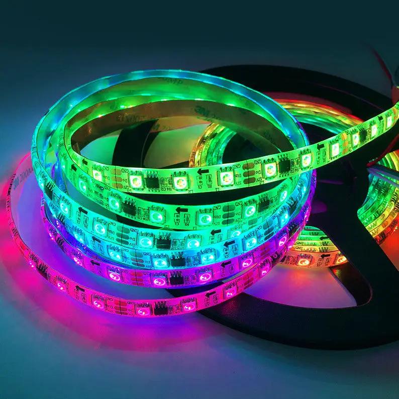 12V 5050 5M RGBW LED Strip Light RGB + Cool White Multi-Color by salelink.co.nz