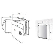 LPG Cylinder Storage Locker - 2 x 5kg bottles by Action Outdoors Limited