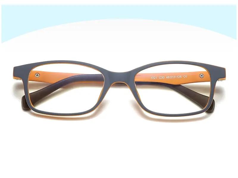 Kids Anti-Blue Light Glasses Square Frame Protect Eyesight for Boys Girls by dealonline.co.nz