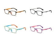 Kids Anti-Blue Light Glasses Square Frame Protect Eyesight for Boys Girls by dealonline.co.nz