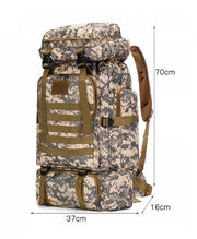ECOTREK-80L Hiking & Camping Backpack – Waterproof & Durable BDHS9131 by ECOTREK