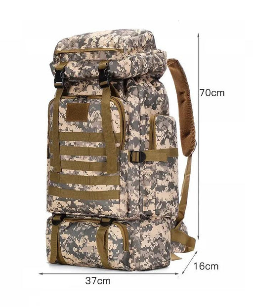 ECOTREK Backpack ECOTREK-80L Hiking & Camping Backpack – Waterproof & Durable BDHS9131 ECOTREK-80L Hiking & Camping Backpack – Waterproof & Durable BDHS9131