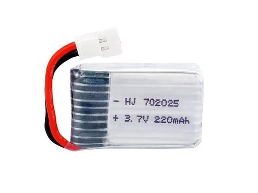 3.7V 220mAh White Li-Po Rechargeable Battery for Drone by dealonline.co.nz