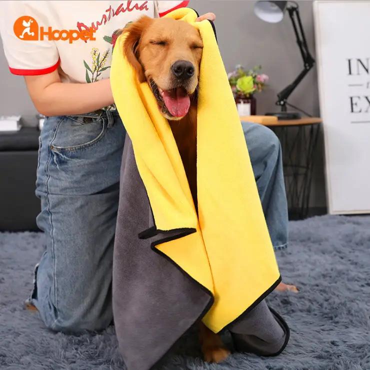 Microfiber Bath Dog Towel Super Absorbent Pet Ultra Drying Towels - M by dealonline.co.nz