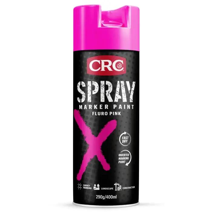 CRC Spray Marker Paint Fluro Pink 400ml