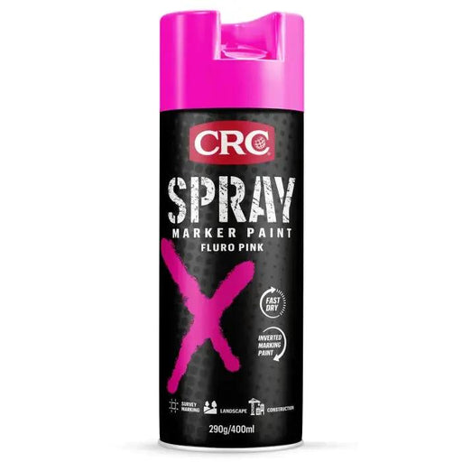 CRC Spray Marker Paint Fluro Pink 400ml