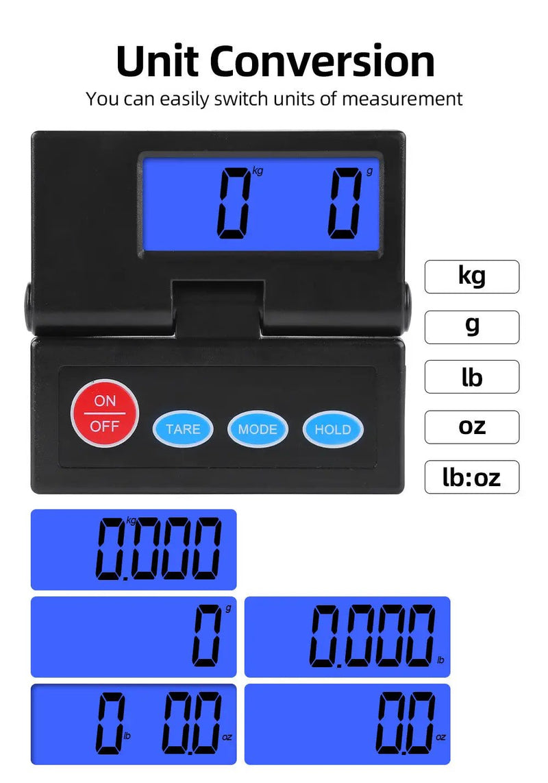 50KG Digital Electric Platform Scale Postal by salelink.co.nz