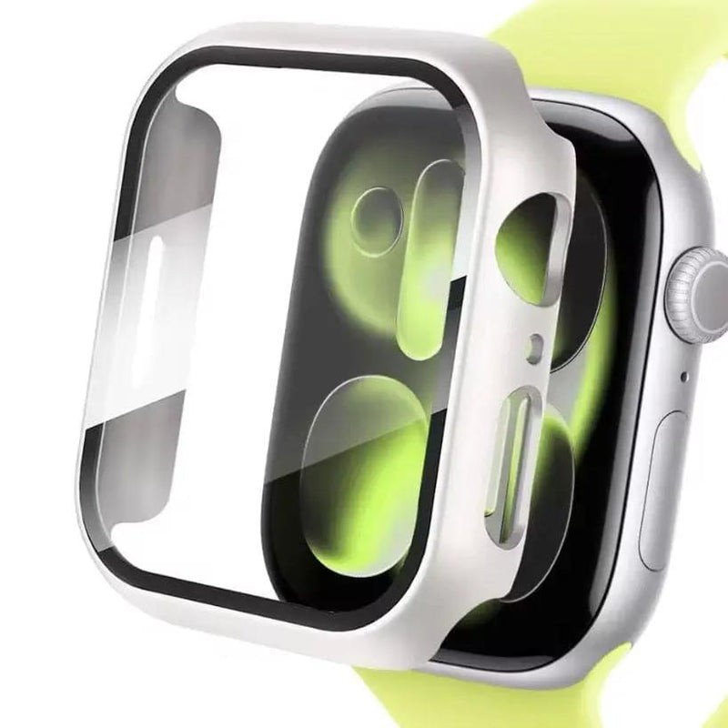 Protective Case for Apple Watch Series 11 (46mm) (Silver) by That Watch Shop