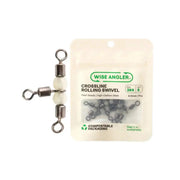 Crossline Rolling Swivel with Pearl Beads by WISE ANGLER