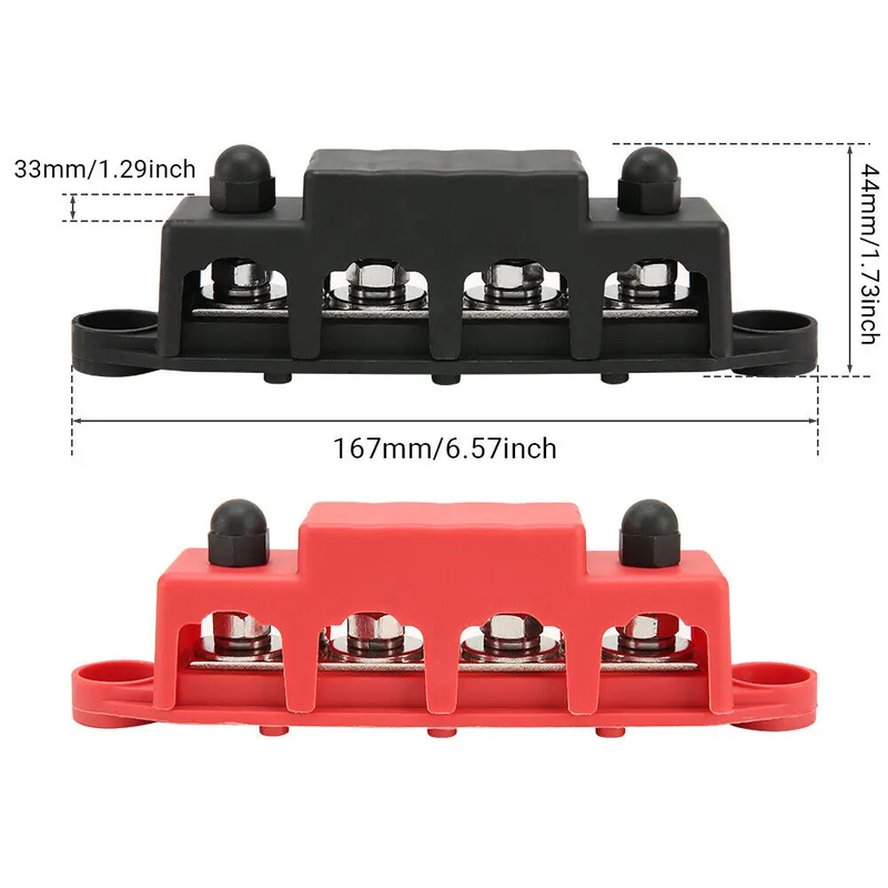 2PCS Battery Power Distribution Terminal Block Set by salelink.co.nz