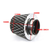 Car Cold Air Intake Filter Pipe Hose System by salelink.co.nz