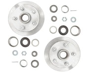 1750kg Disc Braked Hub Set - SS Disc - 5x4-1/2x1/2" - Pair by Trojan