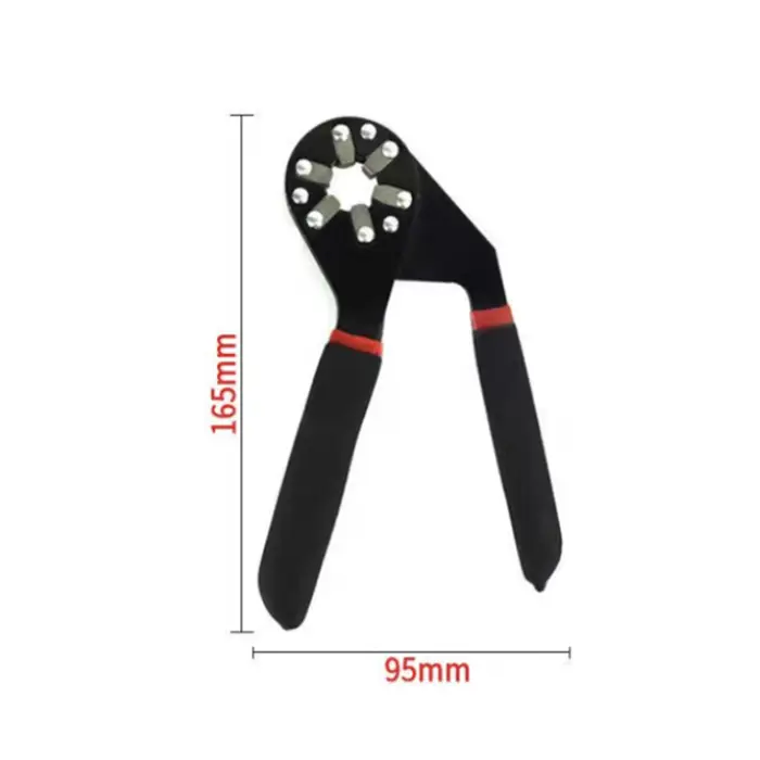 6 Inch Pipe Wrench Clamped Hexagonal Hardware Tools by salelink.co.nz