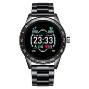 Multi-Functional Smart Watch with Steel Band - Business Style Alloy Case | Black, Gold, Silver by Mead's Supply & Equipment Outfitters limited