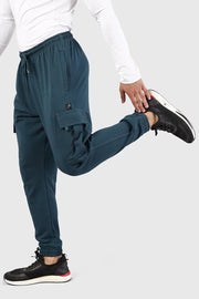 Flex Joggers Teal by Fuaark Nz