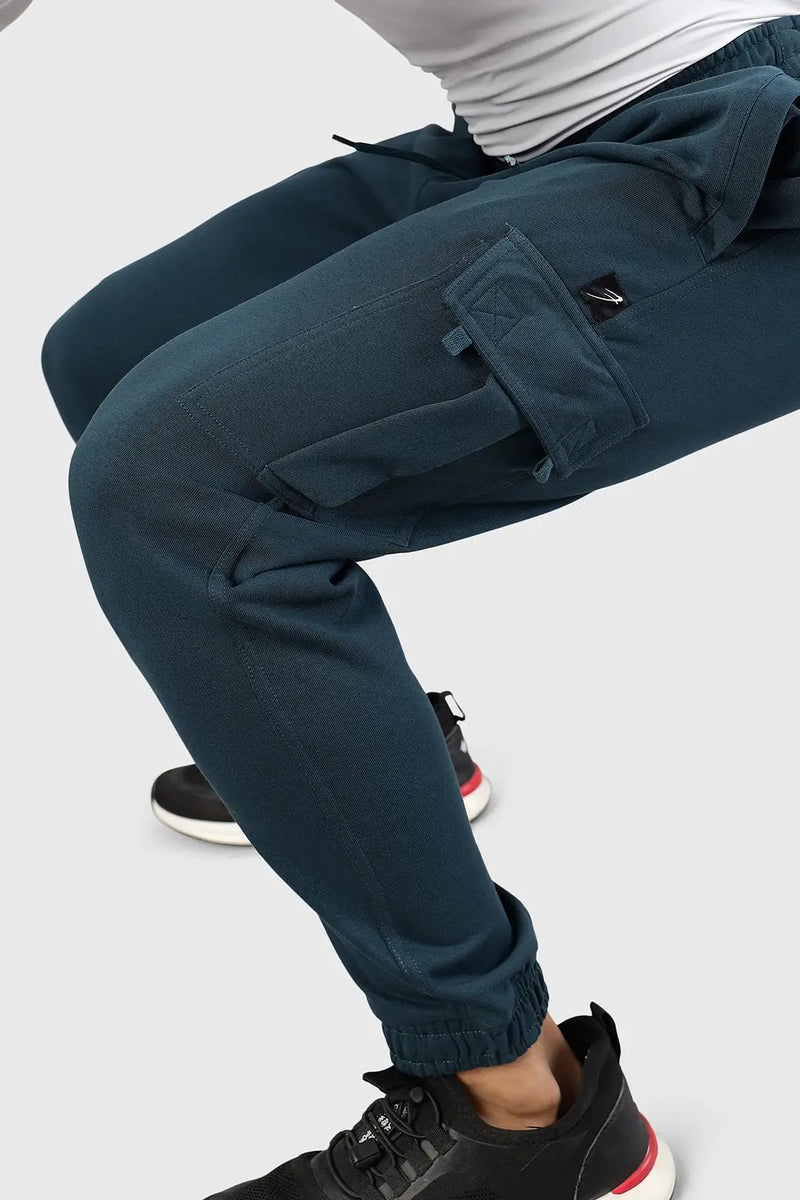 Flex Joggers Teal by Fuaark Nz