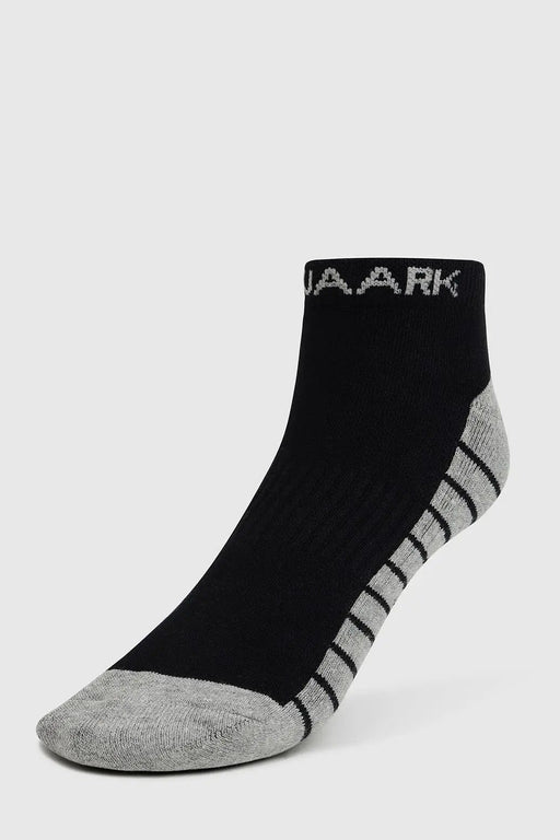 Legacy Ankle Socks Black/Grey by Fuaark Nz